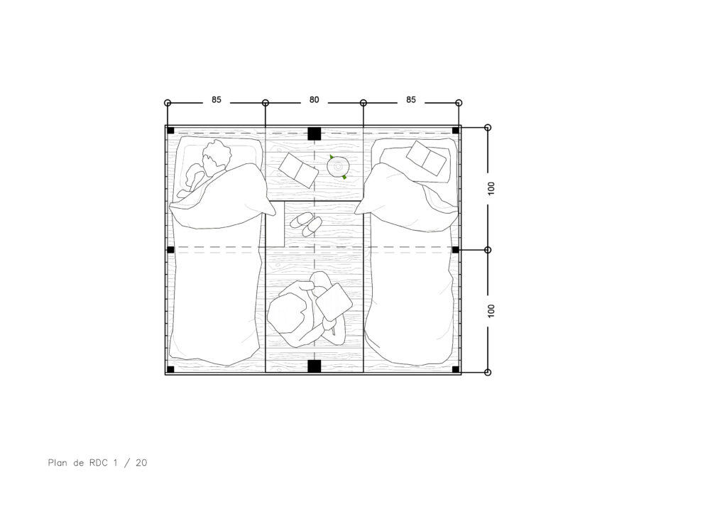 construction d'une cabane dans un arbre